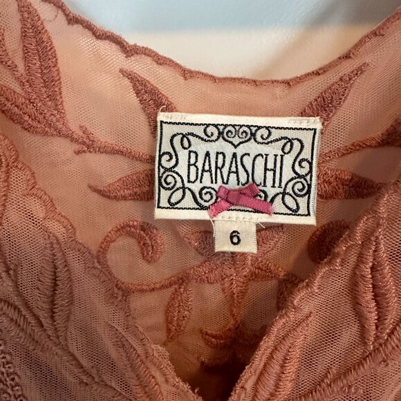 Baraschi "at dusk" Dusty Rose Dress - Picture 5 of 13